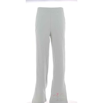 Calvin Klein Donna Pantalone Pantapalazzo in Felpa Garzata Tinta Unita