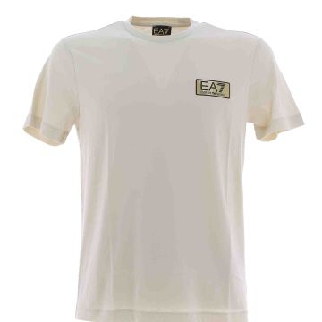 EA7 Emporio Armani Uomo T Shirt Manica Corta Giro Collo Tinta Unita