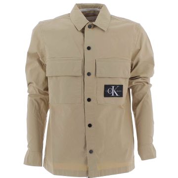 Calvin Klein Uomo Camicia Manica Lunga Doppia Tasca