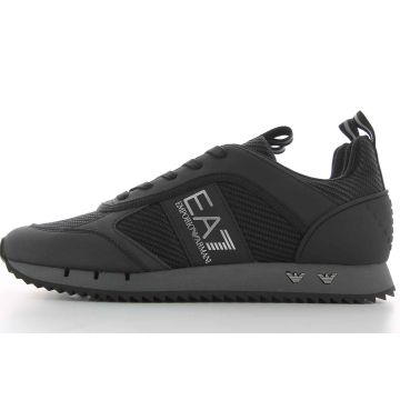 EA7 Emporio Armani Unisex Scarpe Running Nero/Argento/Carbon