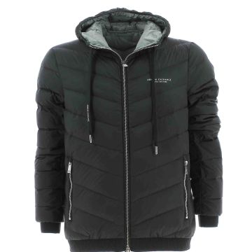 A|X Armani Exchange Uomo Giacca Con Cappuccio 100 Grammi In Piuma