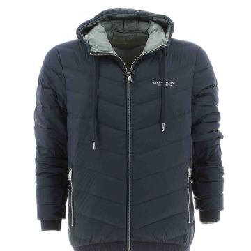A|X Armani Exchange Uomo Giacca Con Cappuccio 100 Grammi In Piuma