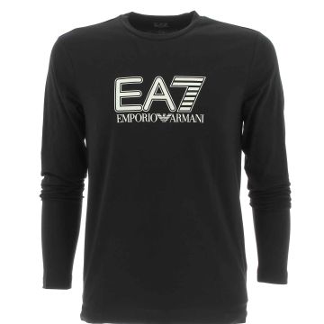 EA7 Emporio Armani Uomo T Shirt Tinta Unita Manica Lunga