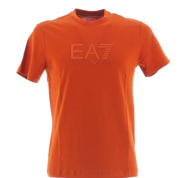 EA7 Emporio Armani Uomo T Shirt Manica Corta GirocolloLogo EA7 in Rilievo