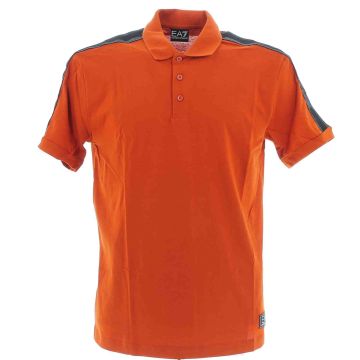 EA7 Emporio Armani Uomo Polo Manica Corta con Tape EA7