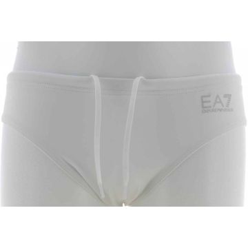 Costume Mare Slip EA7 Emporio Armani Uomo Tinta Unita con Logo EA7