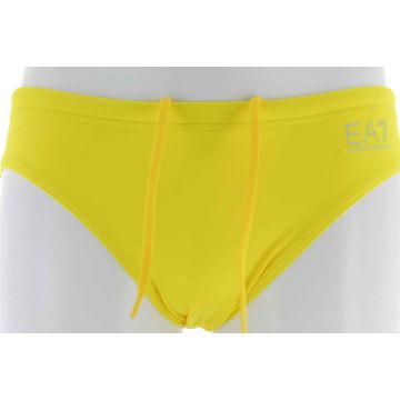 Costume Mare Slip EA7 Emporio Armani Uomo Tinta Unita con Logo EA7