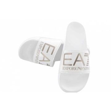 Ciabatta EA7 Emporio Armani a Fascia con Maxi Logo EA7 Unisex dal 36 al 46