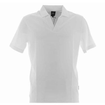 Polo Jersey A|X Armani Exchange Uomo Manica Corta Senza Bottoni Scollo a V