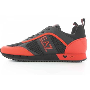 Scarpe EA7 Emporio Armani Uomo Running Ner/Rosso