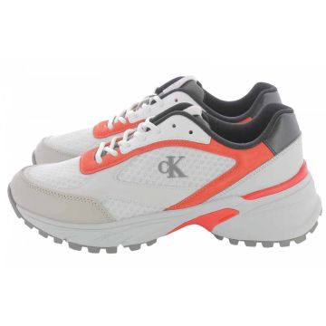 Scarpe Hike Runner Mesch Mix Calvin Klein Uomo Bianco/Rossa/Nera/Grigio