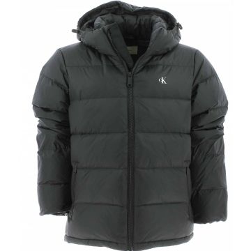 Giacca Cappuccio Full Zip Calvin Klein Uomo Tinta Unita