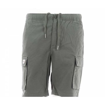 Bermuda Cargo con Elastico in Vita Calvin Klein Uomo Tinta Unita