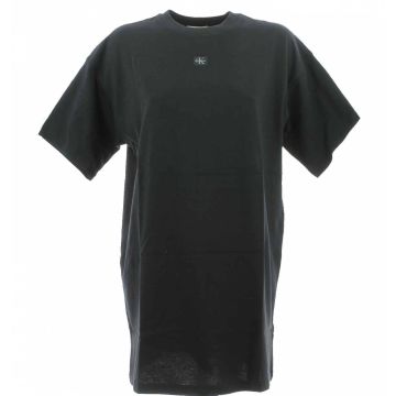 Abitino a T shirt Tinta Unita Calvin Klein Donna Manica Corta Oversize