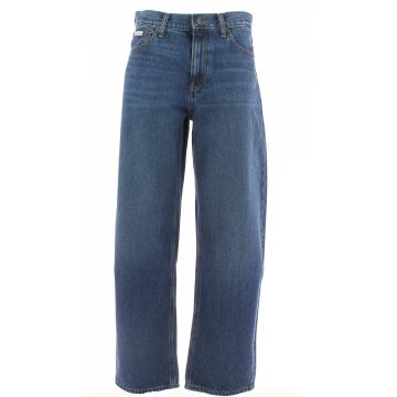 Pantalone Baggy Jeans Relaxed Barrel Calvin Klein Donna Stone Wash