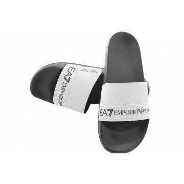 EA7 Emporio Armani Ciabatta Mare a Fascia Bicolore dal 39 al 46