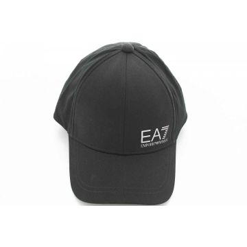Cappellino Con Visiera EA7 Emporio Armani Unisex Tinta Unita Logo EA7 Applicato