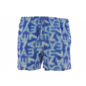 EA7 Emporio Armani Uomo Boxer Mare Con Elastico in Vita Multi Logo EA7
