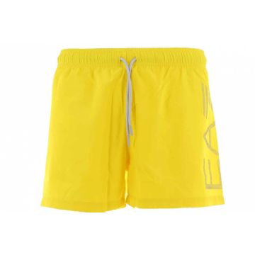 EA7 Emporio Armani Uomo Boxer Mare Con Elastico in Vita Logo EA7 Laterale