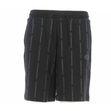 EA7 Emporio Armani Uomo Bermuda Felpa Garzata Multi Logo EA7