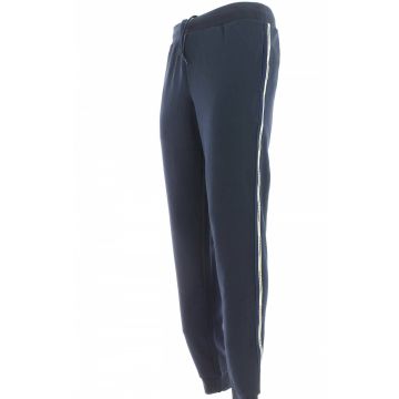 Pantalone Felpa Garzata Uomo EA7 Emporio Armani con Stripe Logata EA7