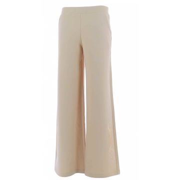 Pantalone Pantapalazzo Felpa Garzata EA7 Emporio Armani Donna Tinta Unita