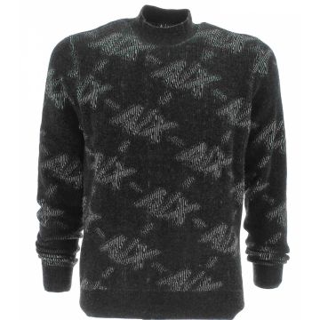 A|X Armani Exchange Uomo Pullover Collo a Lupetto