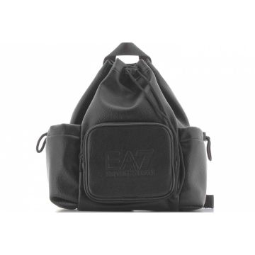 EA7 Emporio Armani Donna Zaino Ecopelle Nero