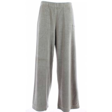 EA7 Emporio Armani Donna Pantalone Pantapalazzo in Felpa Velour