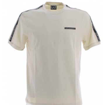 EA7 Emporio Armani Uomo T Shirt Manica Corta Girocollo con Tape EA7