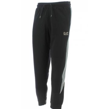EA7 Emporio Armani Uomo Pantalone Felpa Felpata con Polsini