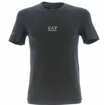 T Shirt Manica Corta Girocollo Vigor7 EA7 Emporio Armani Uomo Tinta Unita