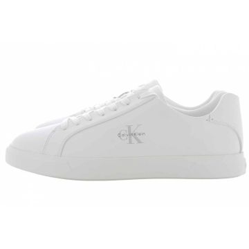 Calvin Klein Scarpe Uomo Low Prof Cupsole Leather Bianca
