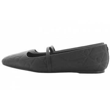 Calvin Klein Donna Scarpe Squared Ballerina Nera