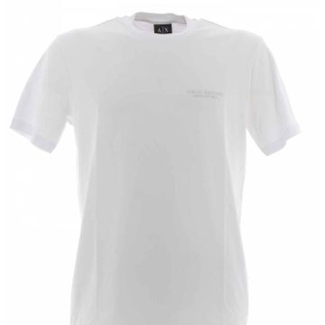 T Shirt Manica Corta Girocollo A|X Armani Exchange Uomo Logo A|X Piccolo Tinta Unita