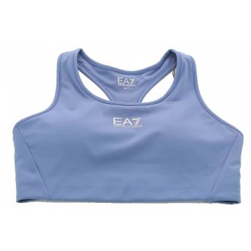 Top Palestra Elasticizzato Vigor7 EA7 Emporio Armani Donna Tinta Unita