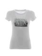 Armani Exchange T Shirt Donna Manica Corta Giro Collo Con Logo A|X in Strass