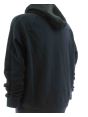 A/X Armani Exchange Uomo Felpa Cappuccio Chiuso Tinta Unita Blu
