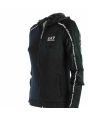 EA7 Emporio Armani Donna Felpa  Cappuccio Full Zip Velour