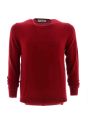Trussardi Uomo Maglia Giro Collo Tinta Unita