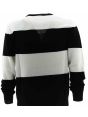 Trussardi Uomo Maglia Lana Giro Collo a Righe