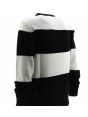 Trussardi Uomo Maglia Lana Giro Collo a Righe