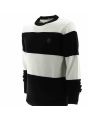 Trussardi Uomo Maglia Lana Giro Collo a Righe