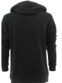 Trussardi Uomo Felpa Full Zip Con Cappuccio Tinta Unita
