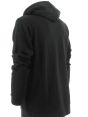 Trussardi Uomo Felpa Full Zip Con Cappuccio Tinta Unita