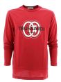 Trussardi T Shirt Uomo Manica Lunga Giro Collo Tinta Unita