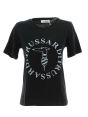 Trussardi Donna T Shirt Manica Corta Giro Collo