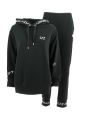 EA7 Emporio Armani Donna Tuta Felpa Cappuccio Chiuso