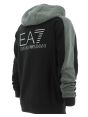 EA7 Emporio Armani Uomo Felpa Cappuccio Full Zip