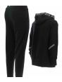 EA7 Emporio Armani Donna Tuta Felpa Cappuccio Chiuso